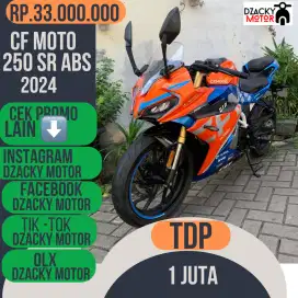 CF MOTO 250 SR ABS 2024 LIKE NEW SECOND