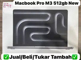 macbook pro m3 8/512gb 14inch new