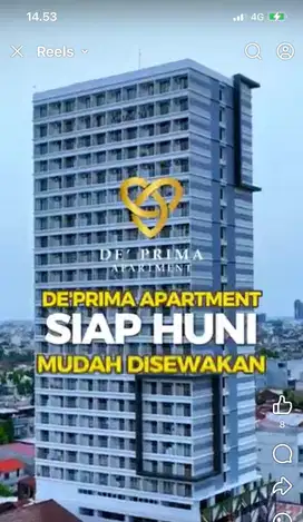 Dijual cepat Apatemen De prima