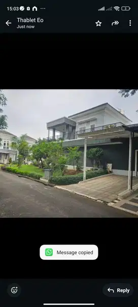 Jual Rumah Bagus Murah Pondok Hijau Golf Aquamarine PHG