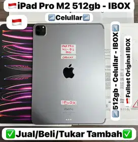 ipad pro m2 512gb second ibox wifi cellular