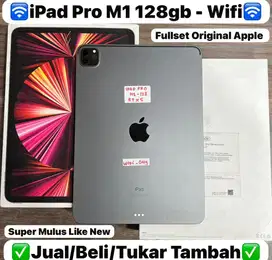 ipad pro m1 128gb second like new