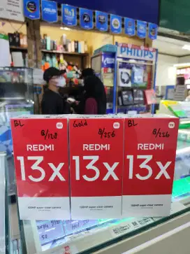 COD Redmi 13X 8/256 (Unit Baru, Garansi resmi 100%) Harga murah NET