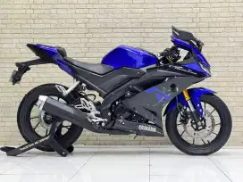 Obral Murah SE Olx!!Yamaha R15 V3 2019 Blue Rice Pajek Baru-Mustika