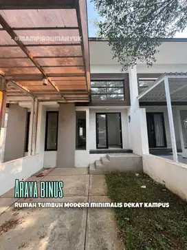 Rumah Tumbuh Minimalis dekat Binus Araya Malang