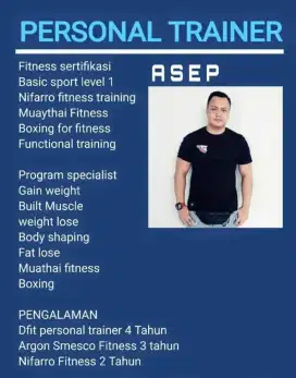 Private Personal trainer