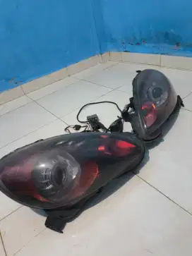Headlamp projie brio minus projie sama lampu mati jual aj