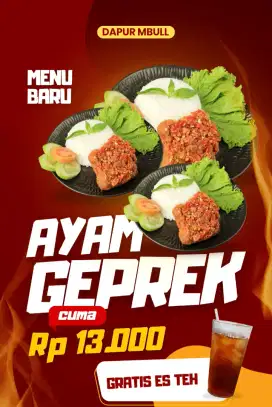 PROMO NASI AYAM GEPREK