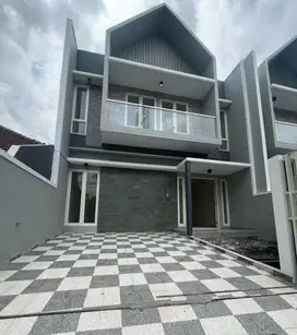 RUMAH BARU SCANDINAVIAN MANYAR DEKAT GALAXY MALL DAN PAKUWON CITY