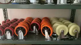 Jual aneka roda trolley berbagai ukuran dan bahan