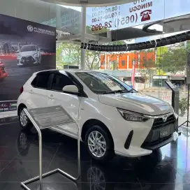 DP 6JT AGYA G MATIC CVT 2025 / MANUAL MT KREDIT HITAM PUTIH GREY MERAH