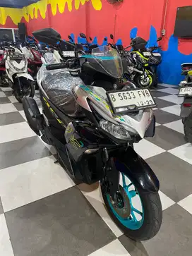 ( DP 500 ) Aerox Connected 2024 KTP Daerah & Rumah Sewa Bisa