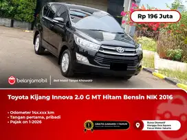 Toyota Kijang Innova 2.0 G Manual MT [ PAJAK PANJANG ]