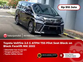 Toyota Vellfire 2.5 G ATPM TSS Pilot Seat [ LOW KM ] Records LikeNew