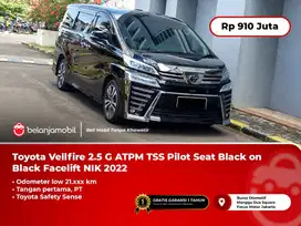 Toyota Vellfire 2.5 G ATPM TSS Pilot Seat [ LOW KM ]