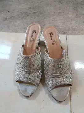 Sandal Heels Silver