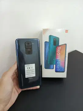 Xiaomi Redmi Note 9 4/64 Fullset, siap pakai, lancar jaya