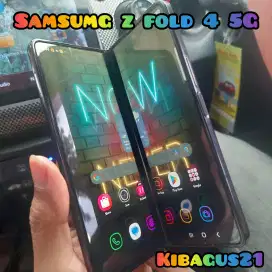 Samsung Z Fold 4 versi 5G R 12/512GB Snapdragon mantap