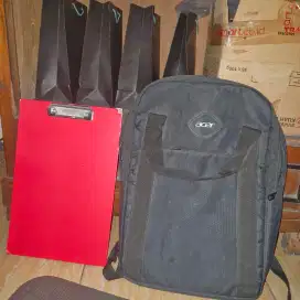TAS LAPTOP ACER PLUS PAPAN TULIS UJIAN MURAH
