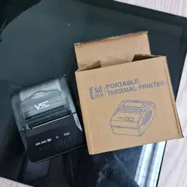 Printer thermal bluetooth 58mm VSC 58C 1500mah printer kasir