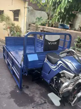 Viar 3 roda cc 200 tahun 2024 warna biru