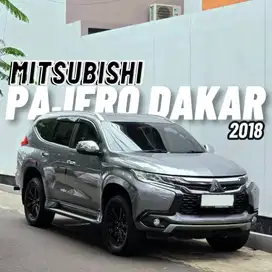 Mitsubishi PAJERO DAKAR 2018 GREY Kondisi Sangat PRIMA Siap PAKAI