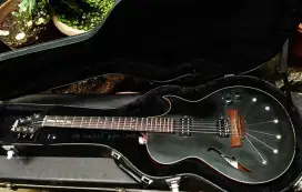 Gitar semi Hollow acustic Electric Jeff Babicz