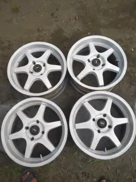 velg racing r16 lubang 4 dobel pcd 114 1 set 4 ban