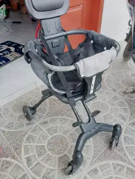 Dijual stoller bayi bisa dilipat. Mudah dibawa kemana2