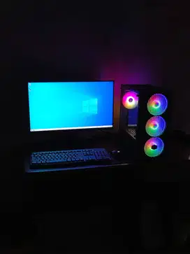 Sepaket PC Ryzen 5 3400G / Vega 11 DDR4 16GB 3200 NVMe 256GB + Monitor