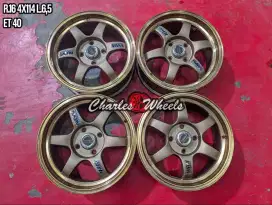 Jual velg rep te37 r16 4x114,3 avanza xenia livina dll