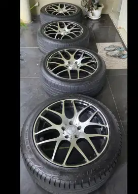 Velg HSR P40 R18x8 5x114.3 et 42 & Ban Accelera 225/50/R18