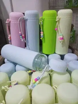 Botol kaca macaron souvenir murah