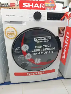 Mesin Cuci Front Sharp Kredit tanpa CC