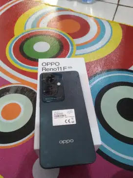 Jual hp oppo reno 11 f 5g.barang masih mulus.blm nyampe 1thn.komplit