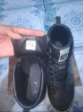 JUAL SEPATU PUMA X RHUIGI MID BLACK