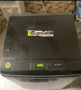 Mesin cuci 1 tabung Polytron 10kg