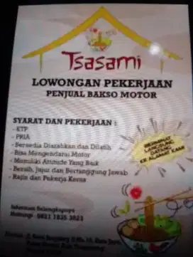 Pedagang bakso keliling
