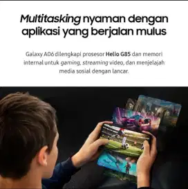 SAMSUNG GALAXY A06 5G Gratis Temper dan casing