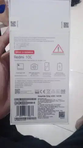 hp redmi 10 c (ram 4/64)1.250.000, di jual karena salah beli buat kado
