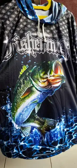 Baju mancing lengan panjang/hody