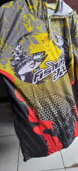 Baju mancing lengan panjang/hody