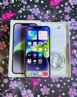 Iphone 14 plus 256 gb Purple mulus fulset nominus