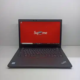 LAPTOP SLIM DUAL VGA LAYAR 2K LENOVO THINKPAD T480 I7 32/512  NVIDIA