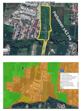 TANAH PUNCAK  JOYO AGUNG KOTA MALANG