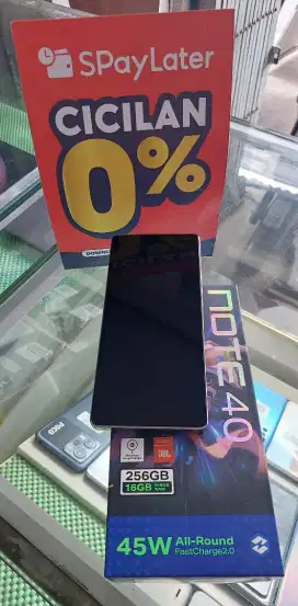 Infinix note 40 ram 8+8 256GB istimewa