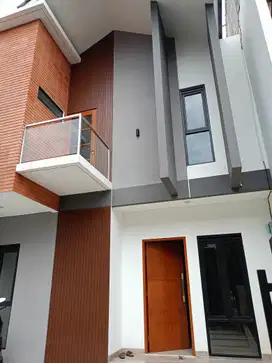 Rumah baru 2 lantai tengah kota area kembar pasirluyu bkr buah batu