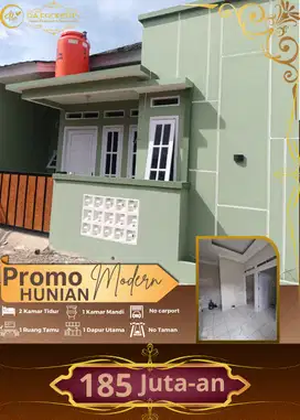 Rumah minimalis murah dilokasi 10 menit dari stasiun KRL hanya 185juta