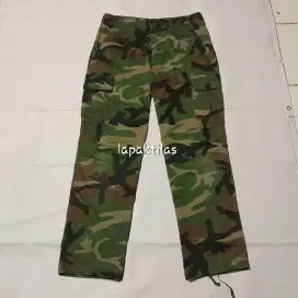 Trouser Woodland Camouflage Fashion not Issue Celana Cargo Tactical