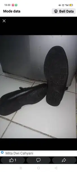 Sepatu pantofel pria kulil